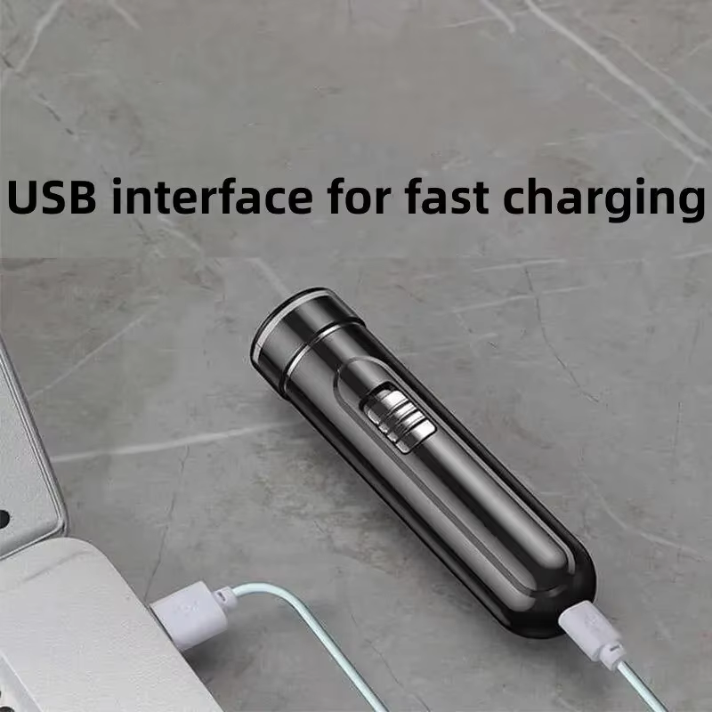 Compact & Convenient Electric Razor for Men, USB Rechargeable, Wet & Dry, Perfect for Home, Car & Travel Compact & Convenient Electric Razor for Men, USB Rechargeable, Wet & Dry, Perfect for Home, Car & Travel - Image 4