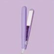 EU Plug Mini Fast-Heating Hair Straightener, Multicolor Clamp, Dual-Use for Straightening & Curling Hair, Fringe/Bangs Styling