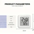 Indoor Mini Temperature and Humidity Meter, Bedroom Temperature Meter, Portable Electronic Digital Display