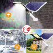 Aluminum 8000mAh High-Power Solar Light, Outdoor Solar Street Light, Waterproof Street Light for Garage, Garden, Terrace, Wall Lamp