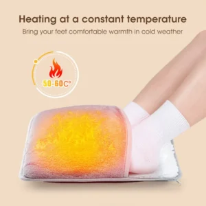 Winter Electric Foot Heating Pad, USB Soft Plush Thermal Blanket Feet, Foot Warming Mat Heating Slippers for Home, Office, Bedroom Winter Electric Foot Heating Pad, USB Soft Plush Thermal Blanket Feet, Foot Warming Mat Heating Slippers for Home, Office, Bedroom