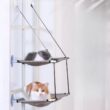 Cat Hammock Window Bed, Kitten Sunny Seat, Hanging Mount Beds, Cat Sofa, Double-Decker Tunnels, Suction Cup Wall Pet Hanging