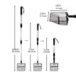 Chicken Coop Rake, Retractable Cat Litter Scoop, Chicken Coop Cleaning Tools, Poop Shovel, Garden Separating Poop & Debris Tools