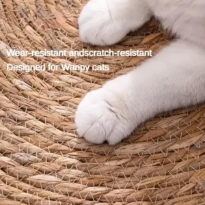 Cat Scratcher Rattan Mat Board, Cat Scratch for Sharpening Nails, Scraper Cats Tree, Cat Scratching Post, Sofa Mats, Furniture Protector