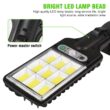 Solar Outdoor LED Wall Light, Human Body Induction, Waterproof, 3 Modes for Garden, Terrace, Garage, Courtyard, Street Lighting