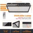 Super Bright Solar Wall Lamp, Solar Lights Outdoor, Solar-Powered Flood Lights with 3 Modes, IP65 Waterproof for Yard, Street, Outside