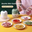 250ml Garlic Masher, Electric Kitchen Food Chopper, USB Portable Meat Grinder, Vegetable Chopper for Kitchen Gadgets 250ml Garlic Masher, Electric Kitchen Food Chopper, USB Portable Meat Grinder, Vegetable Chopper for Kitchen Gadgets