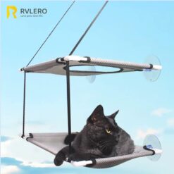 Cat Hammock Window Bed, Kitten Sunny Seat, Hanging Mount Beds, Cat Sofa, Double-Decker Tunnels, Suction Cup Wall Pet Hanging