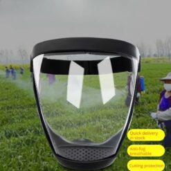 Anti-Fog Protective Face Mask, Dust/Splash Resistant, for Sports, Riding, Work, Grinding, Weeding, Mowing