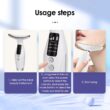 7 Colors LED Lights Face Neck Beauty Device, Vibration Massage Improve Neck Lines, Home Use Face Lifting Machine 7 Modes 3 Levels