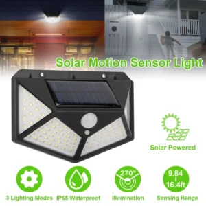 Multifunctional Solar Lamp, Outdoor Garden Decoration Solar LED Light, Waterproof Sunlight-Powered Spotlight with Motion Sensor Multifunctional Solar Lamp, Outdoor Garden Decoration Solar LED Light, Waterproof Sunlight-Powered Spotlight with Motion Sensor
