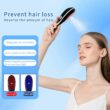 Electric Spray Massage Comb, Hair Growth Vibration Head Massager Brush, LED Anti-Hair Loss Scalp Liquid Medicine Atomizing Comb