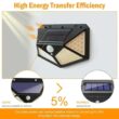 Multifunctional Solar Lamp, Outdoor Garden Decoration Solar LED Light, Waterproof Sunlight-Powered Spotlight with Motion Sensor Multifunctional Solar Lamp, Outdoor Garden Decoration Solar LED Light, Waterproof Sunlight-Powered Spotlight with Motion Sensor