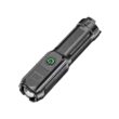 LED Camping Torch Flashlight, High Power, Rechargeable USB Spotlight, Zoom Lantern, Built-in Battery, for Fishing, Outdoor, Waterproof