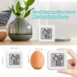 Indoor Mini Temperature and Humidity Meter, Bedroom Temperature Meter, Portable Electronic Digital Display