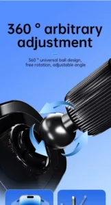 UYUXIO Wireless Car Charger, Air Vent Fast Charging Phone Holder