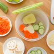 Salad Spinner for Leafy Vegetables, Lettuce Washer & Dryer, Kitchen Greens Drainer, Strainer, Crisper Tool