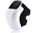 Cordless Heated Knee Massager with Red Light Therapy - 3-in-1 Vibration Joint Wrap for Shoulder Elbow & Knee Pain Relief