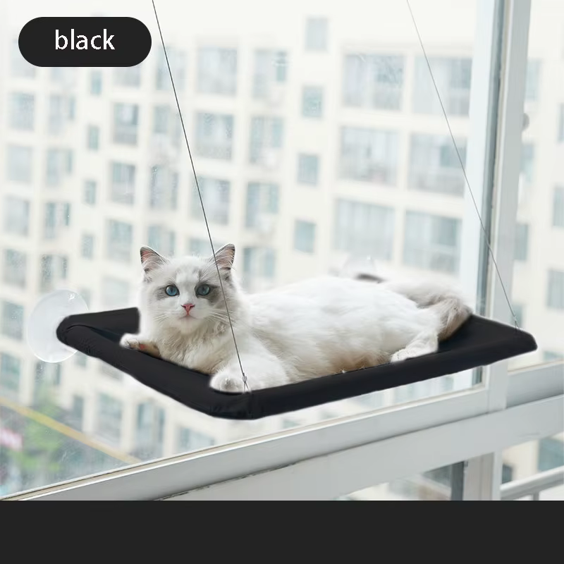 Pet Cat Hammock, Aerial Hanging Cat Bed, Cats Bed House, Kitten Climbing Frame, Sunny Window Seat Nest, Bearing 20kg Pet Cat Hammock, Aerial Hanging Cat Bed, Cats Bed House, Kitten Climbing Frame, Sunny Window Seat Nest, Bearing 20kg - Image 4