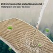 1Pc Large Size Cat Litter Mat, Advanced Honeycomb Double Layer Design, Urine Waterproof, Easy Cleaning, Scatter Control, Stay Clean