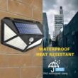 Multifunctional Solar Lamp, Outdoor Garden Decoration Solar LED Light, Waterproof Sunlight-Powered Spotlight with Motion Sensor Multifunctional Solar Lamp, Outdoor Garden Decoration Solar LED Light, Waterproof Sunlight-Powered Spotlight with Motion Sensor