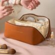 Makeup Organizer, Female Toiletry Kit Bag, Make Up Case, Cosmetic Bag, Organizer Bag for Travel