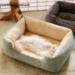 Bed for Cats, Pet Products, Cushions, Kitten Winter Accessories, Dog All Houses Supplies