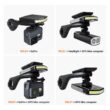 CYCLAMI RVL01 Bicycle Headlight, Daytime Front Light, 5000mAh Bike Safety Visibility, Cycling Light for Garmin, XOSS, IGS Charging