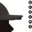 Super Bright LED Headlamp, Clip-On Cap Hat Torch, for Outdoor Fishing, Camping, Hunting