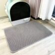 Premium Large Cat Litter Mat, Waterproof Double Layer Litter Trapper, Non-Slip, Washable Pet Toilet Pad, Sand Control