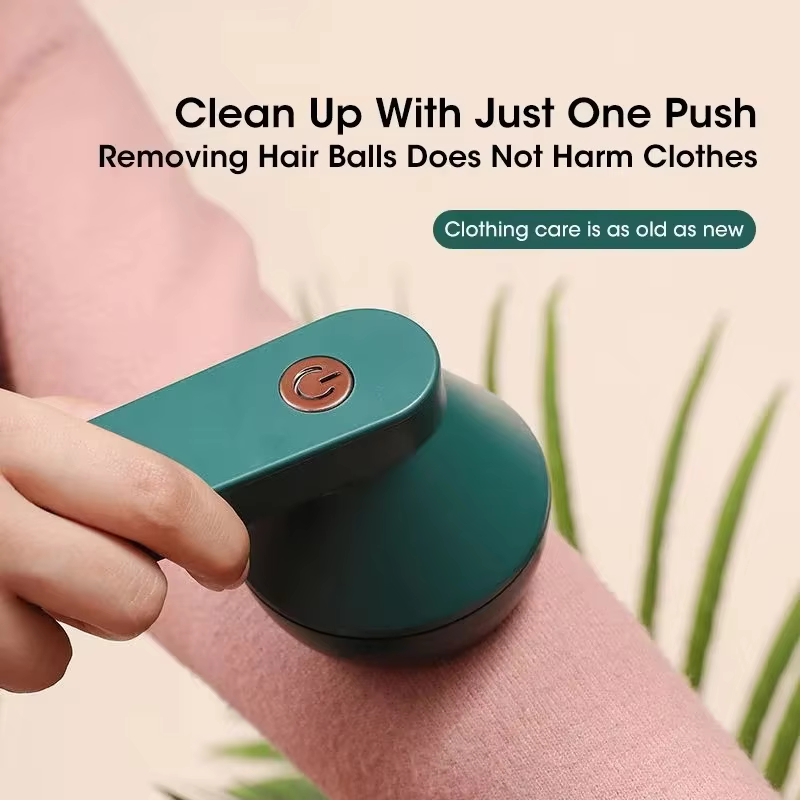 Hair Ball Trimmer, Fabric Shaver, Lint Remover, Upgraded 6-Blade Design, Fuzz Shaver, Rechargeable for Travel & Home, Type-C Charging Hair Ball Trimmer, Fabric Shaver, Lint Remover, Upgraded 6-Blade Design, Fuzz Shaver, Rechargeable for Travel & Home, Type-C Charging - Image 2
