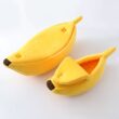 Winter Banana Cat Bed House, Funny Cute Cozy Cat Mat Beds, Warm Durable Portable Pet Basket Kennel, Dog Cushion, Cat Supplies Winter Banana Cat Bed House, Funny Cute Cozy Cat Mat Beds, Warm Durable Portable Pet Basket Kennel, Dog Cushion, Cat Supplies