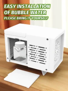 10-Hole Fully Automatic Bubble Blowing Handheld Electric Bubble Machine Toy, Outdoor Birthday, Without Battery and Bubble Water
