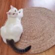 Cat Scratcher Rattan Mat Board, Cat Scratch for Sharpening Nails, Scraper Cats Tree, Cat Scratching Post, Sofa Mats, Furniture Protector