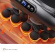 Professional Deep Tissue Massage Gun 12 Heads 9 Speeds - 42kg Thrust High Power Percussion Muscle Massager for Back & Neck Pain Relief - Cordless
