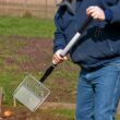 Chicken Coop Rake, Retractable Cat Litter Scoop, Chicken Coop Cleaning Tools, Poop Shovel, Garden Separating Poop & Debris Tools