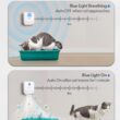 DownyPaws 4000mAh Smart Cat Odor Purifier, For Cat Litter Box, Deodorizer Pet Toilet, Air Purifier, Dog & Cat Litter Deodorant