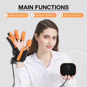 Smart Robot Glove Hand Exerciser - Finger Training & Grip Strength Device - Portable Hand Equipment