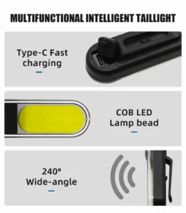 5 Modes Light, Bicycle Rear Light, Waterproof Bike Light, COB USB Rechargeable, MTB Bike Taillights for Cycling Safety 5 Modes Light, Bicycle Rear Light, Waterproof Bike Light, COB USB Rechargeable, MTB Bike Taillights for Cycling Safety