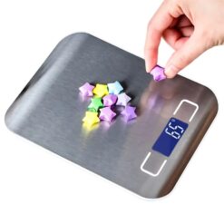 Digital Kitchen Scale, LED Stainless Steel, High-Precision Electronic Scales, Home Jewelry Food Weighing