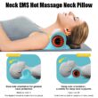 Electric Cervical Massager, Neck Stretcher, Chiropractic Traction Device, Head Acupoint Massage Pillow, Shoulder & Body Massager