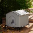 Stray Cat, Dog House, Waterproof Outdoor Winter Warm Pet Cave, Sleeping Beds, Home Foldable Washable for Small Dog, Puppy Supplies