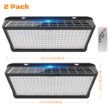 Super Bright Solar Wall Lamp, Solar Lights Outdoor, Solar-Powered Flood Lights with 3 Modes, IP65 Waterproof for Yard, Street, Outside