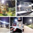 100000LM 4000W/2000W/500W Powerful Solar LED Light, Outdoor Motion Sensor Solar Lamp, Garden, Street, Wall Lamp