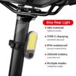 5 Modes Light, Bicycle Rear Light, Waterproof Bike Light, COB USB Rechargeable, MTB Bike Taillights for Cycling Safety 5 Modes Light, Bicycle Rear Light, Waterproof Bike Light, COB USB Rechargeable, MTB Bike Taillights for Cycling Safety