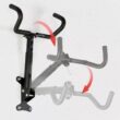 1PCS Wall Beam Stretchable Stand, MTB Hanging Holder, Room Wall-Mounted Bicycle Rack, 360-Degree Rotating, Heavy Duty Storage Rack