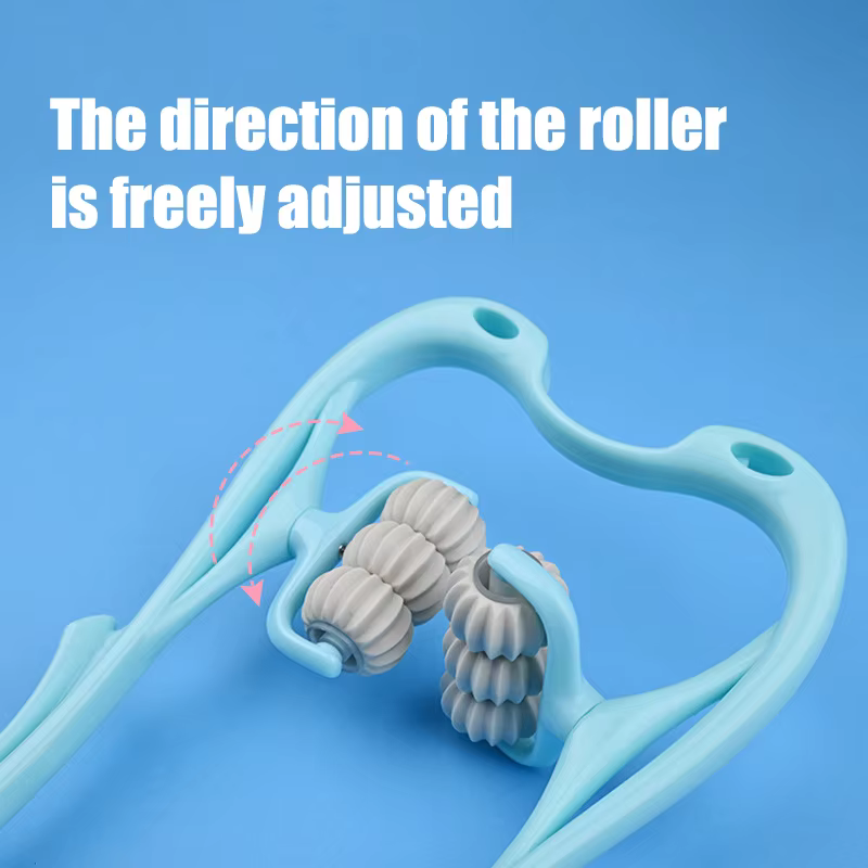 Six-Wheel Manual Cervical Massager for Neck, Back, Waist - Muscle Tension Relief and Relaxation, Rolling Therapeutic Tool Six-Wheel Manual Cervical Massager for Neck, Back, Waist - Muscle Tension Relief and Relaxation, Rolling Therapeutic Tool - Image 4