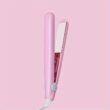 EU Plug Mini Fast-Heating Hair Straightener, Multicolor Clamp, Dual-Use for Straightening & Curling Hair, Fringe/Bangs Styling