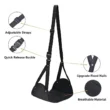 Airplane Footrest, With Adjustable Strap, Portable Hammock Leg Rest, Perfect Travel Accessories