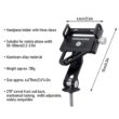 ThinkRider MTB Phone Mount Stand, Bicycle Holder, 270° Rotatable Aluminum Adjustable Bike Phone Holder, Non-Slip ThinkRider MTB Phone Mount Stand, Bicycle Holder, 270° Rotatable Aluminum Adjustable Bike Phone Holder, Non-Slip